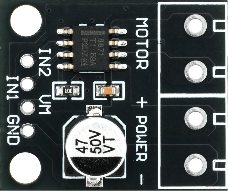 MTDELE 5Pcs DC Motor Drive Module Compatible with for DRV8871 6.5-45V 3.6A Max H-Bridge PWM Driver Module - Image 4